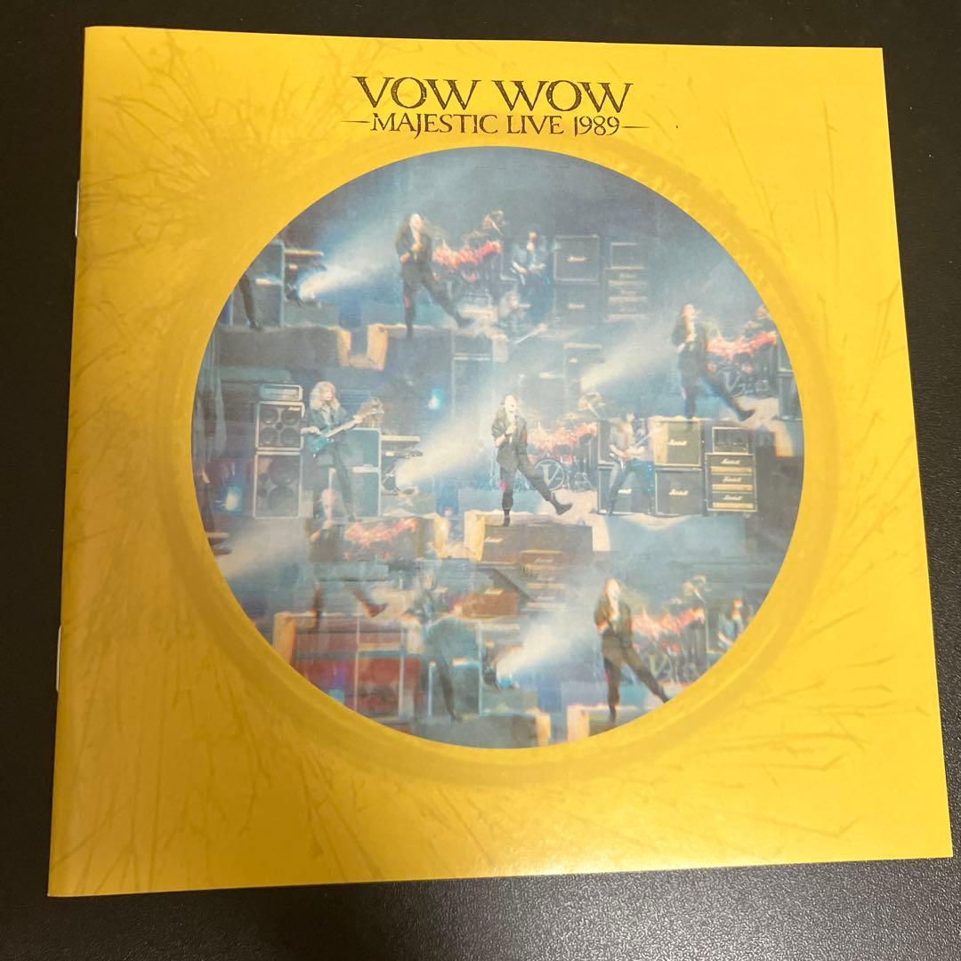 邦楽 VOW WOW MAJESTIC LIVE 1989 CD