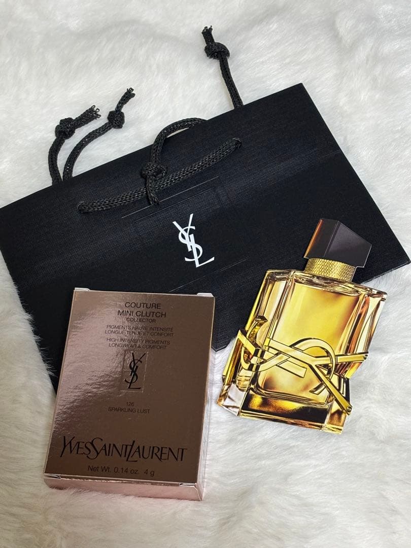 ✶新品オマケ付✶ YSL クチュールミニクラッチ 126 スパークリングラスト