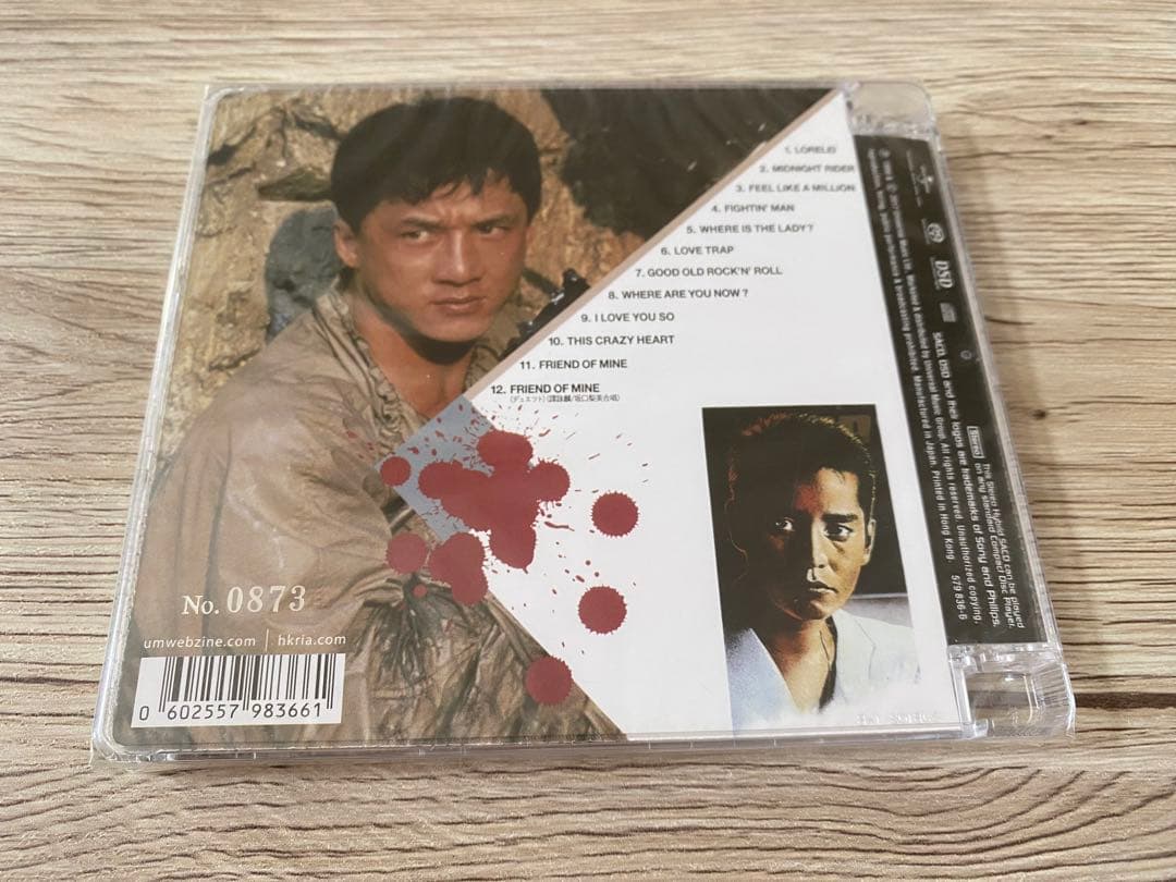 新品　譚詠麟 ジャッキー・チェン 成龍 THUNDER ARM サンダーアーム