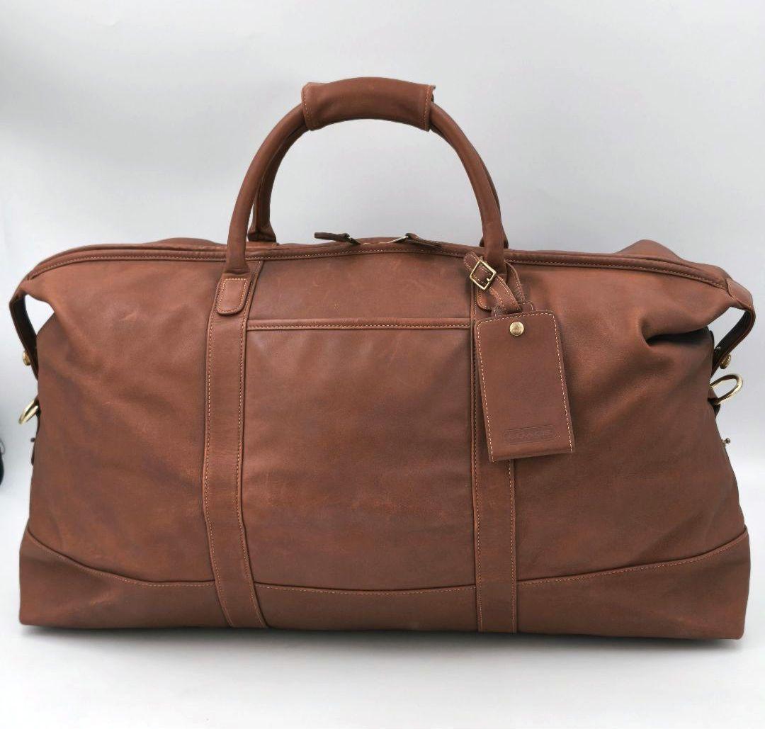 【希少 高級◎】オールドコーチ ボストンバッグ 2way USA製 肩掛け