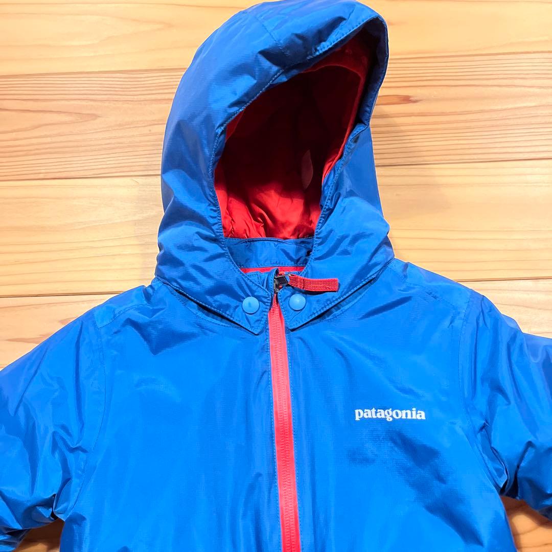 patagonia 子ども用スキーウェア 青　ジャンプスーツ　3T