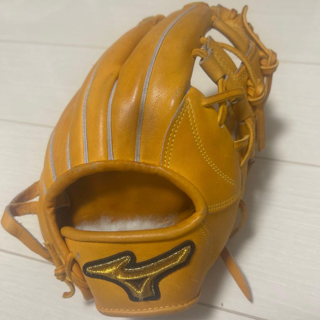 Kミズノ 軟式グローブ オレンジ（坂本モデル）