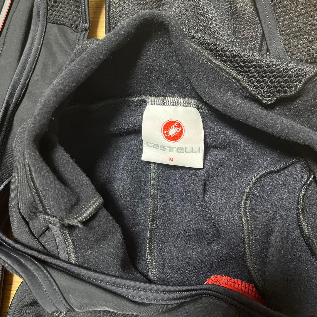 カステリ　ENTRATA WIND BIBTIGHT MEN'S Mサイズ