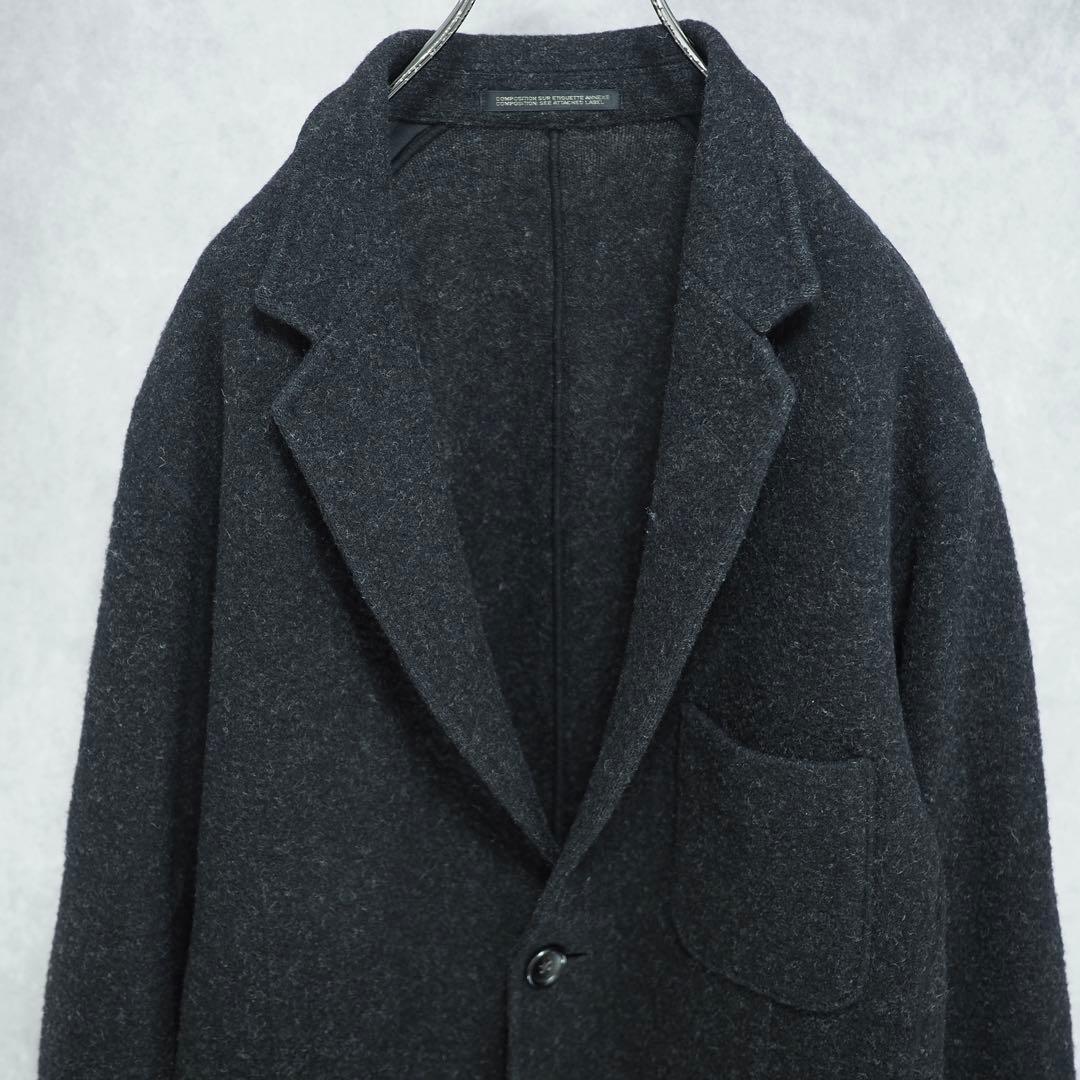 ヨウジヤマモト×INDUSTYLE｜14AW ウールジャージーブレザー（黒・4）