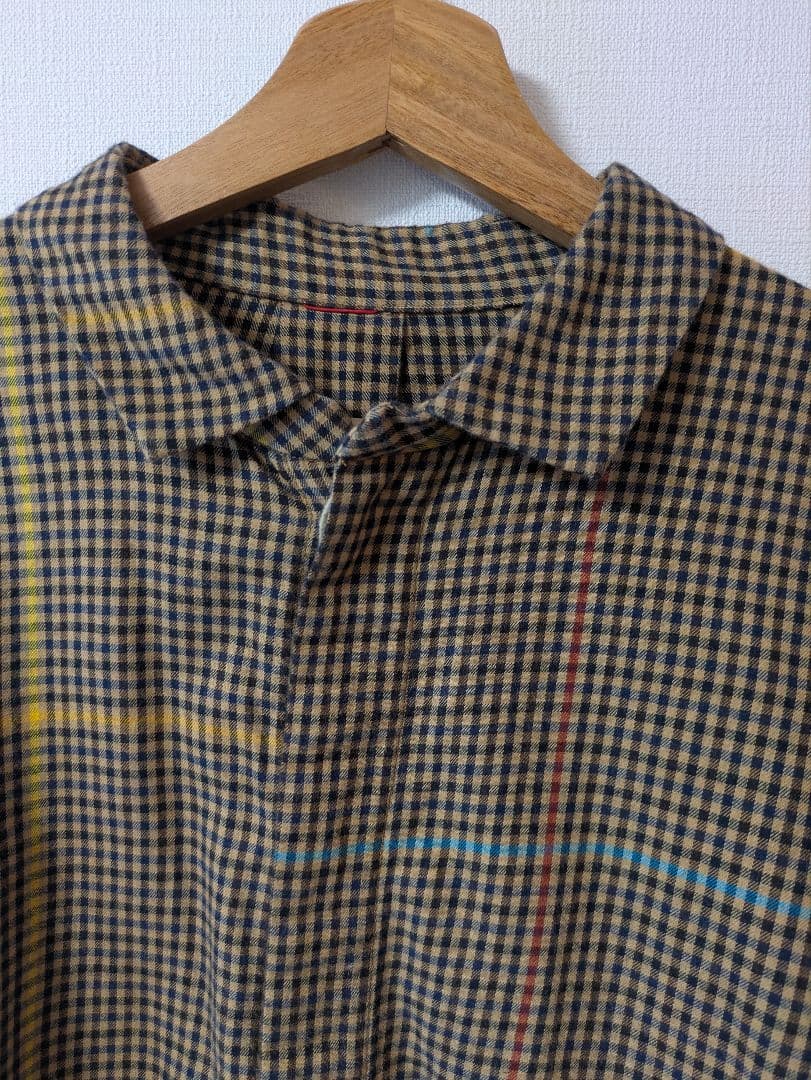 パラスパレス 2024FW チェック柄シャツ　フリーサイズ