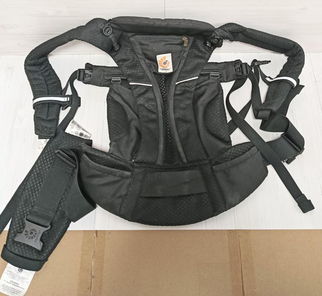 【美品】エルゴベビー OMNI Breeze オニキスブラック 抱っこ紐