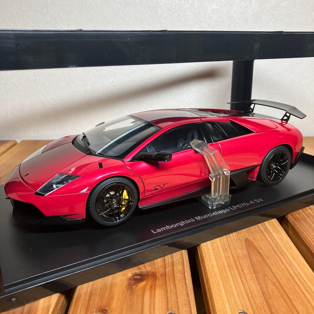 オートアート 1/18 ランボルギーニ ムルシエラゴ LP670-4 SV