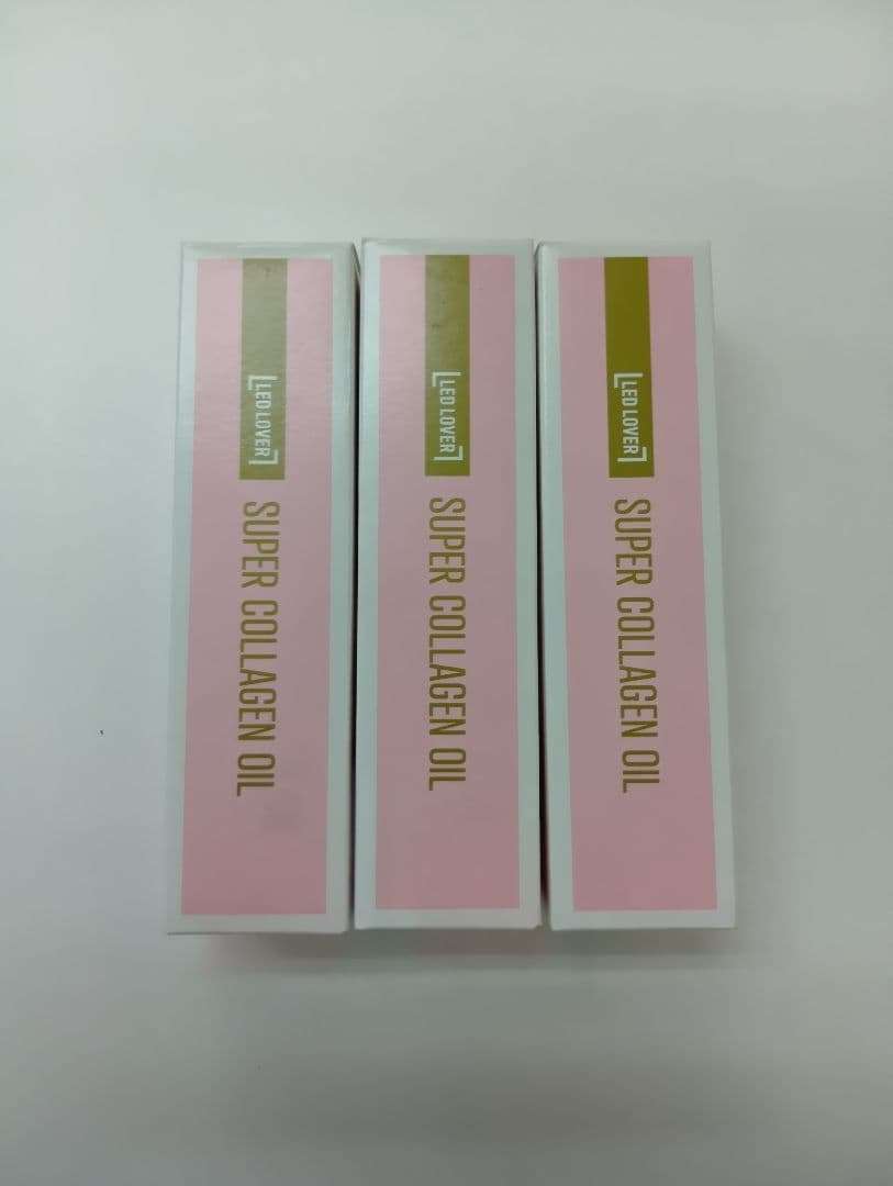 3本 LEDラバー スーパーコラーゲンオイル 30ml デンタルラボ ヘアオイル