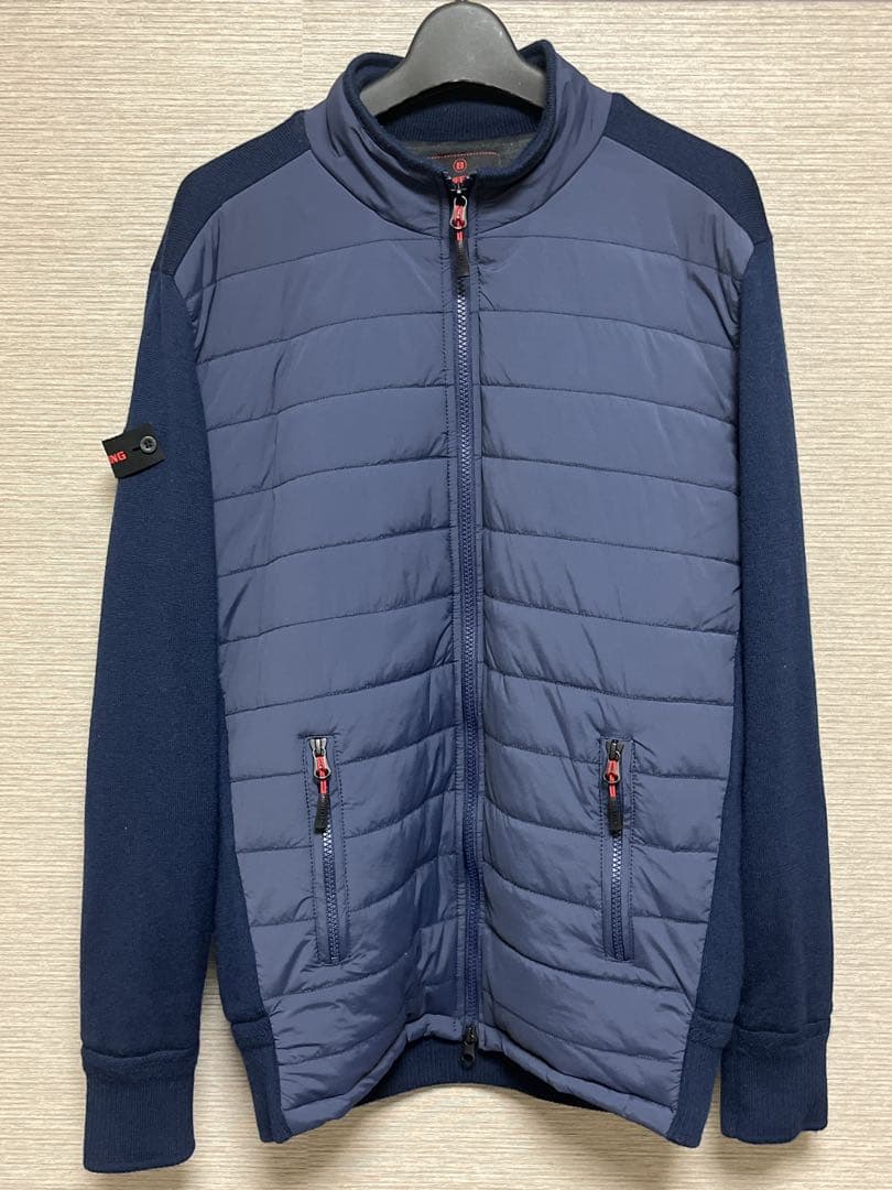 美品★ ブリーフィング/ ハイブリッド キルティングジャケット ゴルフウェア L