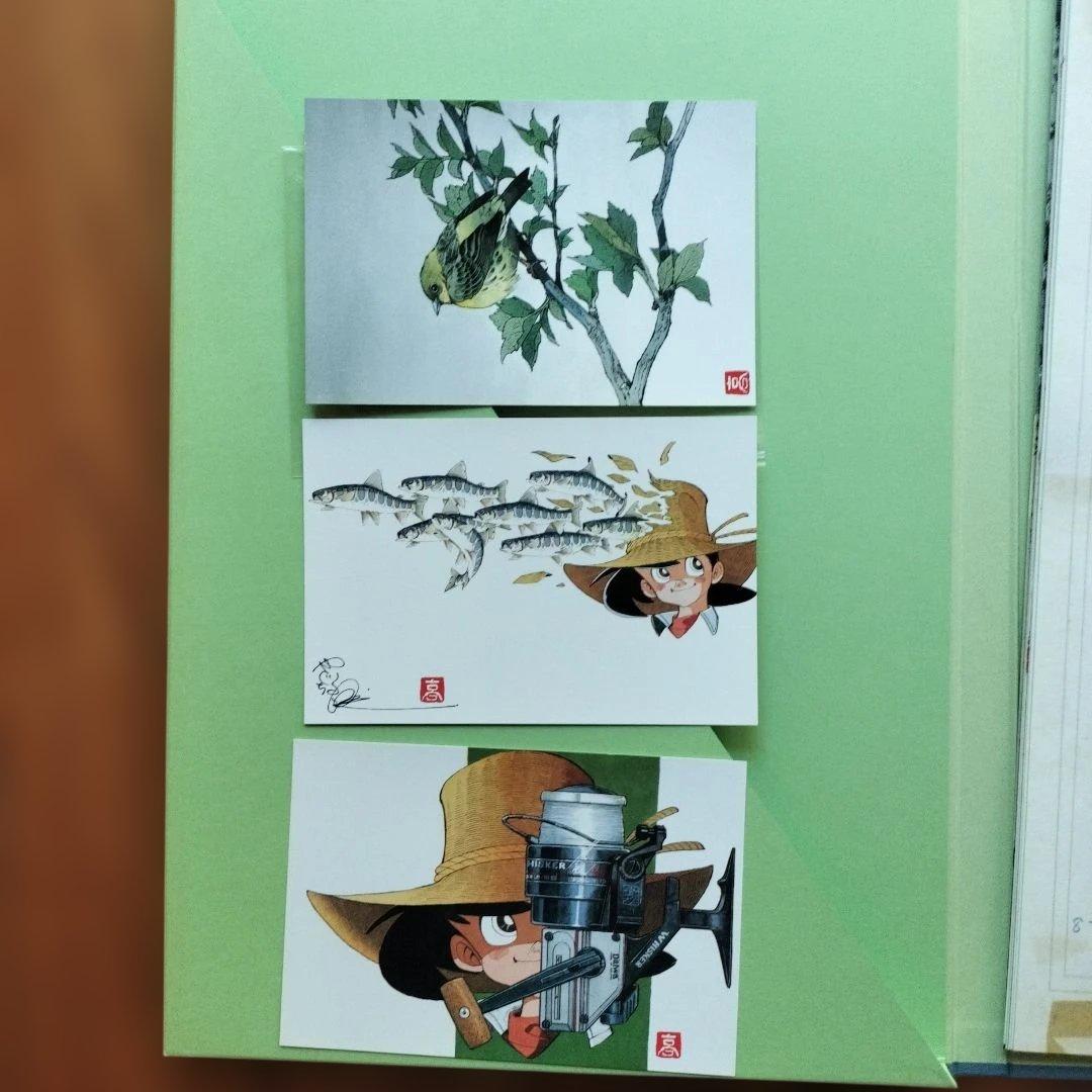 「美品」矢口高雄　複製原画集　30周年メモリアルセレクション　NO123