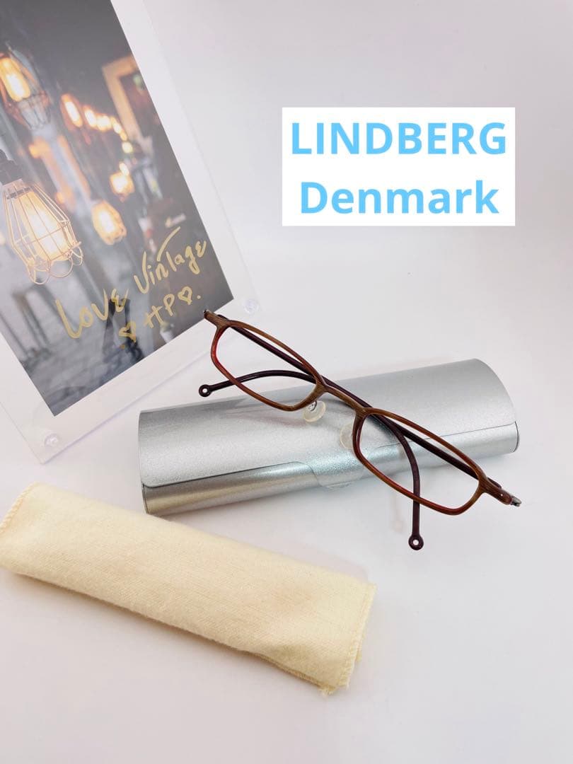 LINDBERG リンドバーグ メガネ フレーム　チタン　超軽重　男女丸型 76