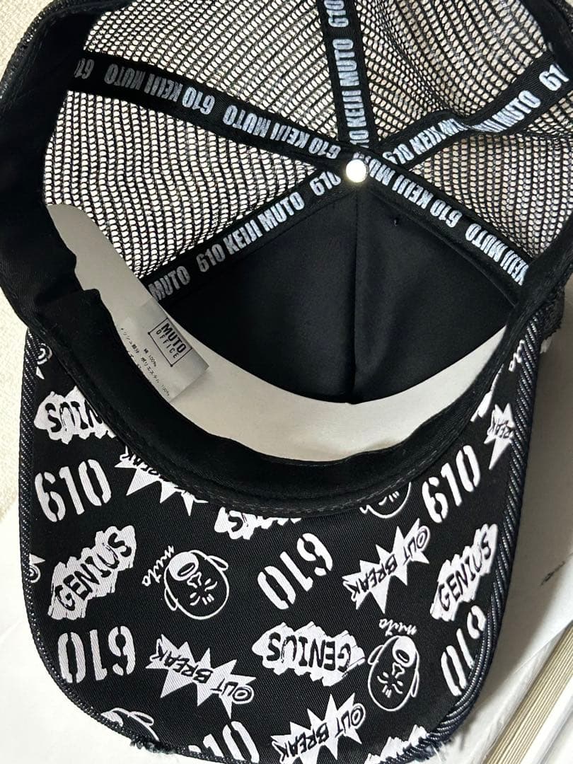 新品未使用 武藤敬司 『シンボル』デニムキャップ