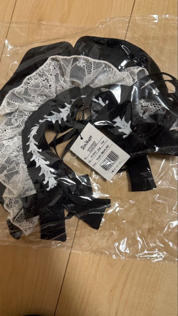 DimMoire ディムモアール 儚骸ヘッドドレス【Black】