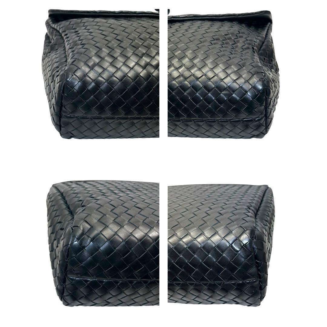 BOTTEGA VENETA ボッテガヴェネタ　ビジネスバッグ　黒　A4収納