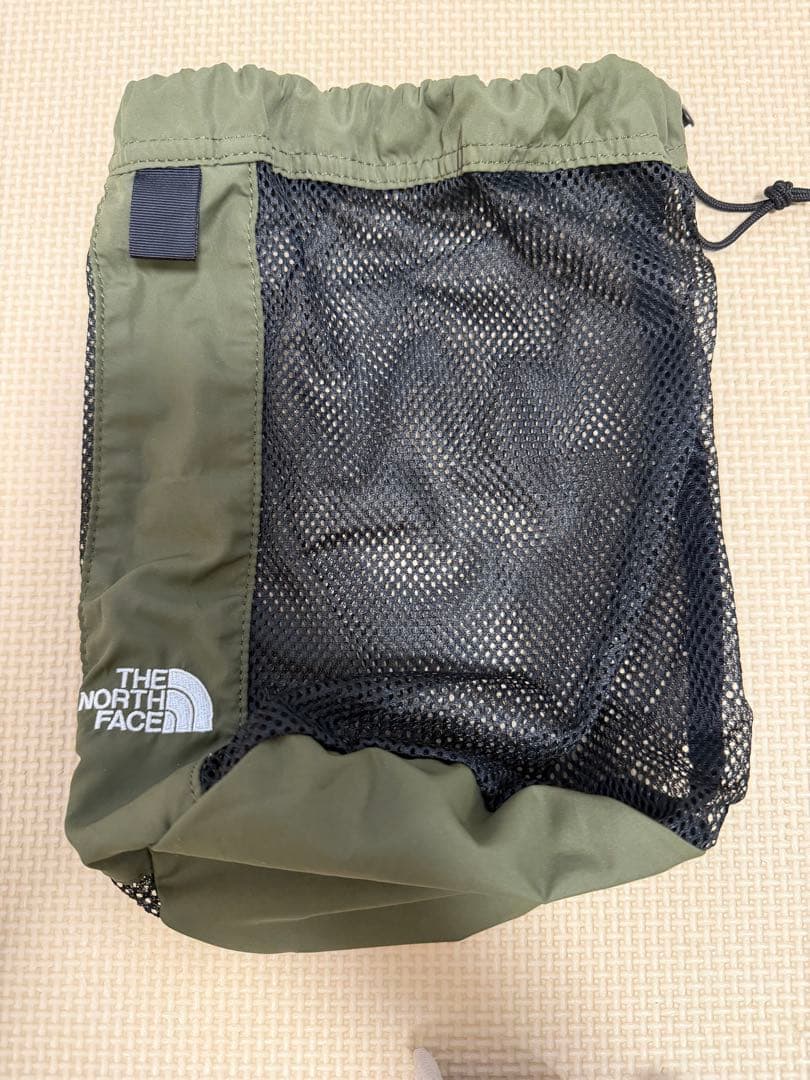 【美品】THE NORTH FACE 抱っこ紐 オリーブグリーン　ポーチ付き