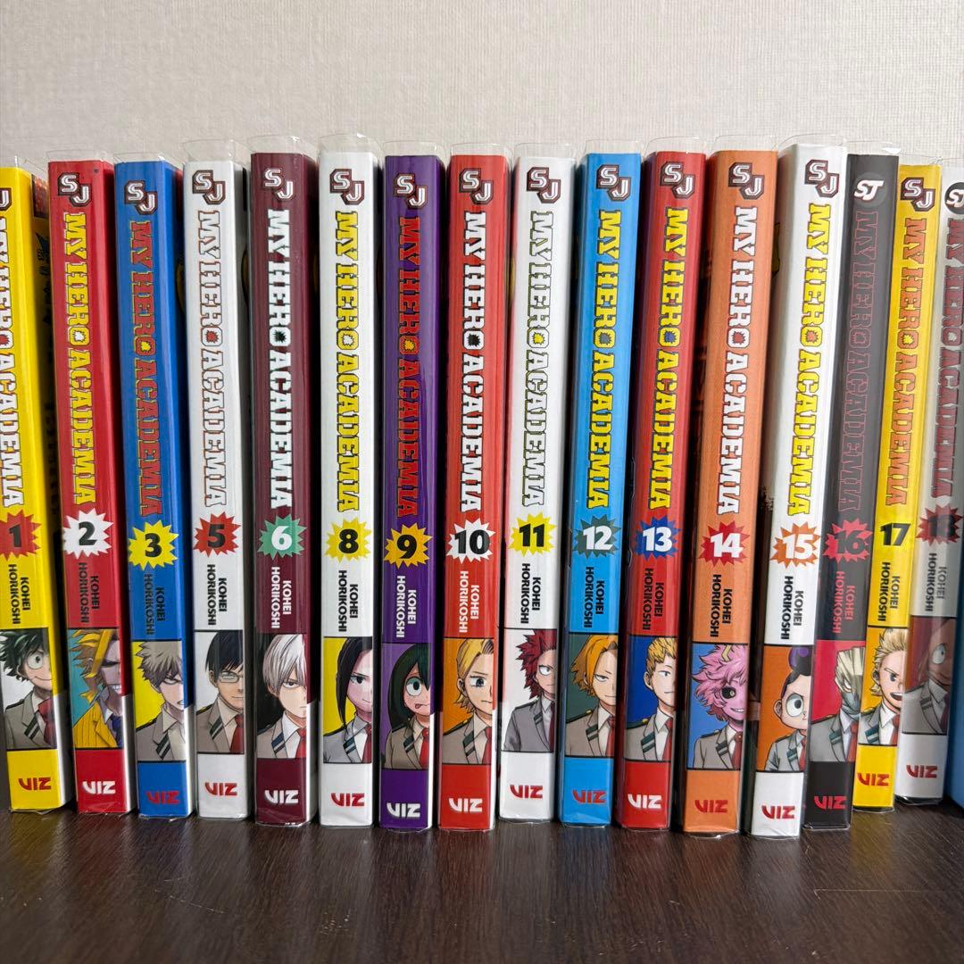 僕のヒーローアカデミア 英語版 30冊セット