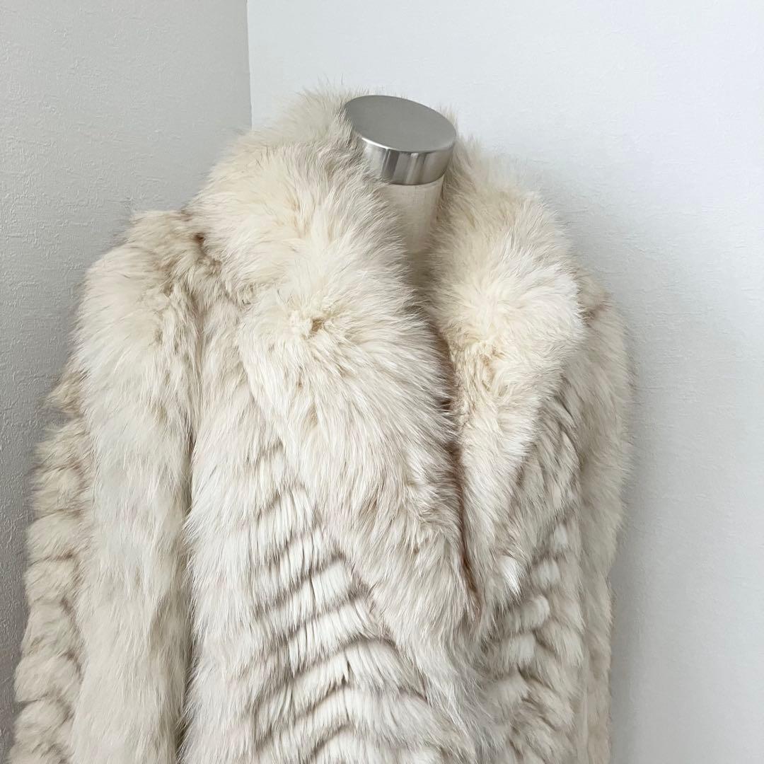 Sabel✨セーブル　サガフォックス　金サガ　毛皮　フォックスコート