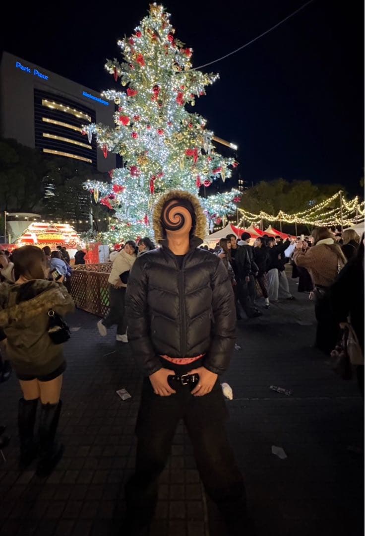 子*鹿様 平成ファーダウン スケーターファッション