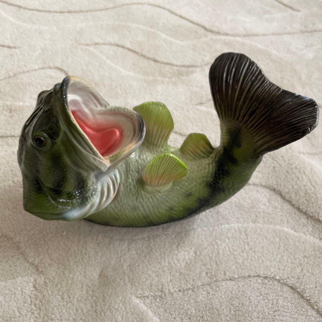 激レア　ブラックバス　フィギュア　置物　ボトル置き