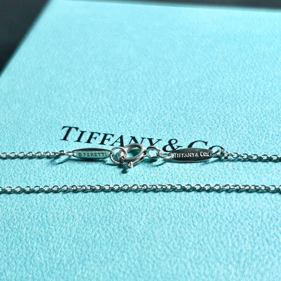 ティファニー　チェーン　ネックレス　ペンダント　Tiffany シルバー　美品