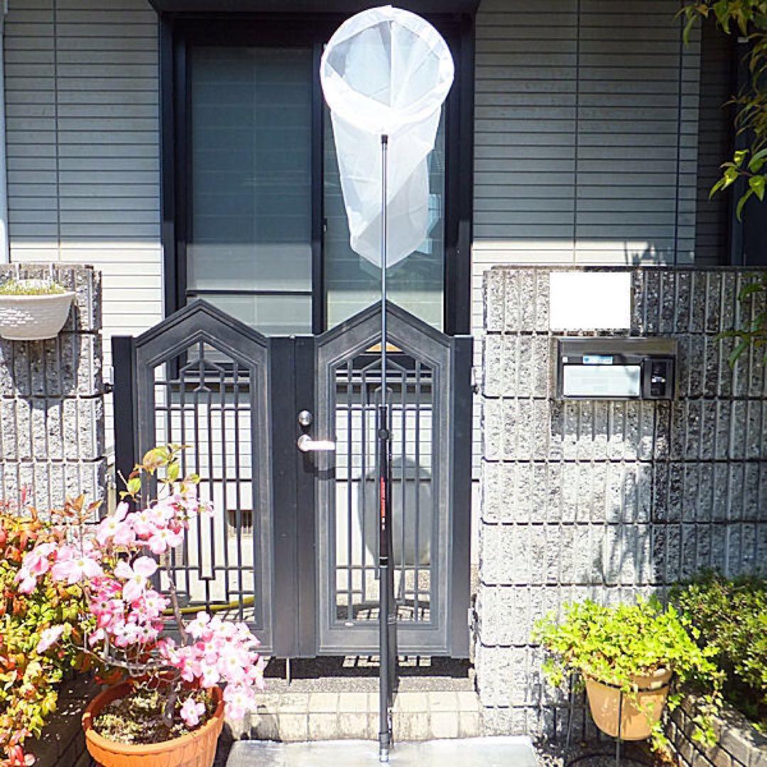 ★昆虫採集★虫取り網★最長５ｍ３３ｃｍ クワガタムシ・カブトムシの採集に！捕虫網