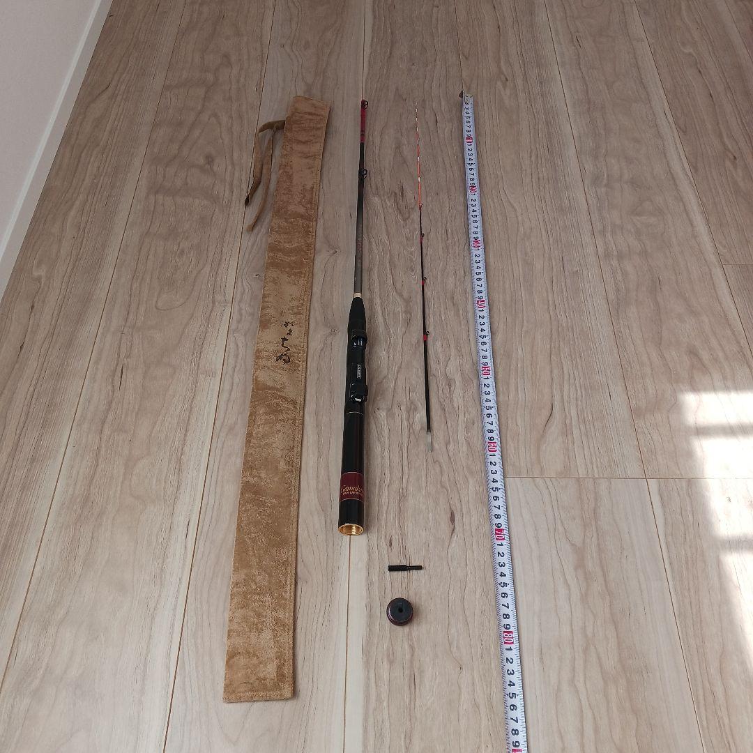 美品　がまちぬ　いかだ　中硬　1.2　適正ハリス　0.8〜2.0号 袋付き