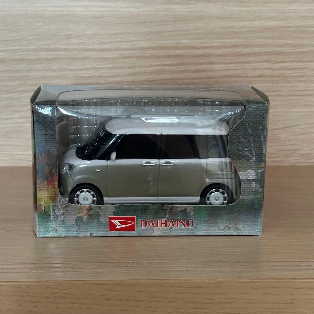 【新品】DAIHATSU ムーヴキャンバス プルバックカー ベージュ 非売品