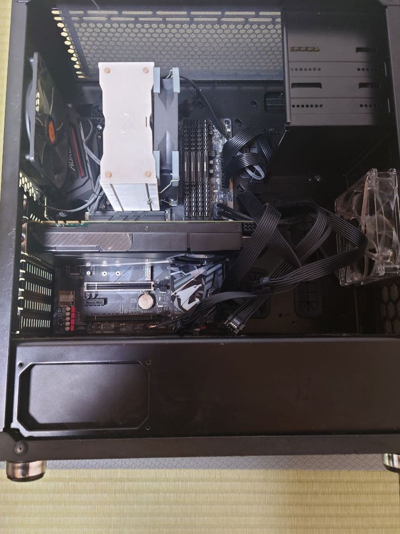 自作パソコン（ジャンク品）mamama