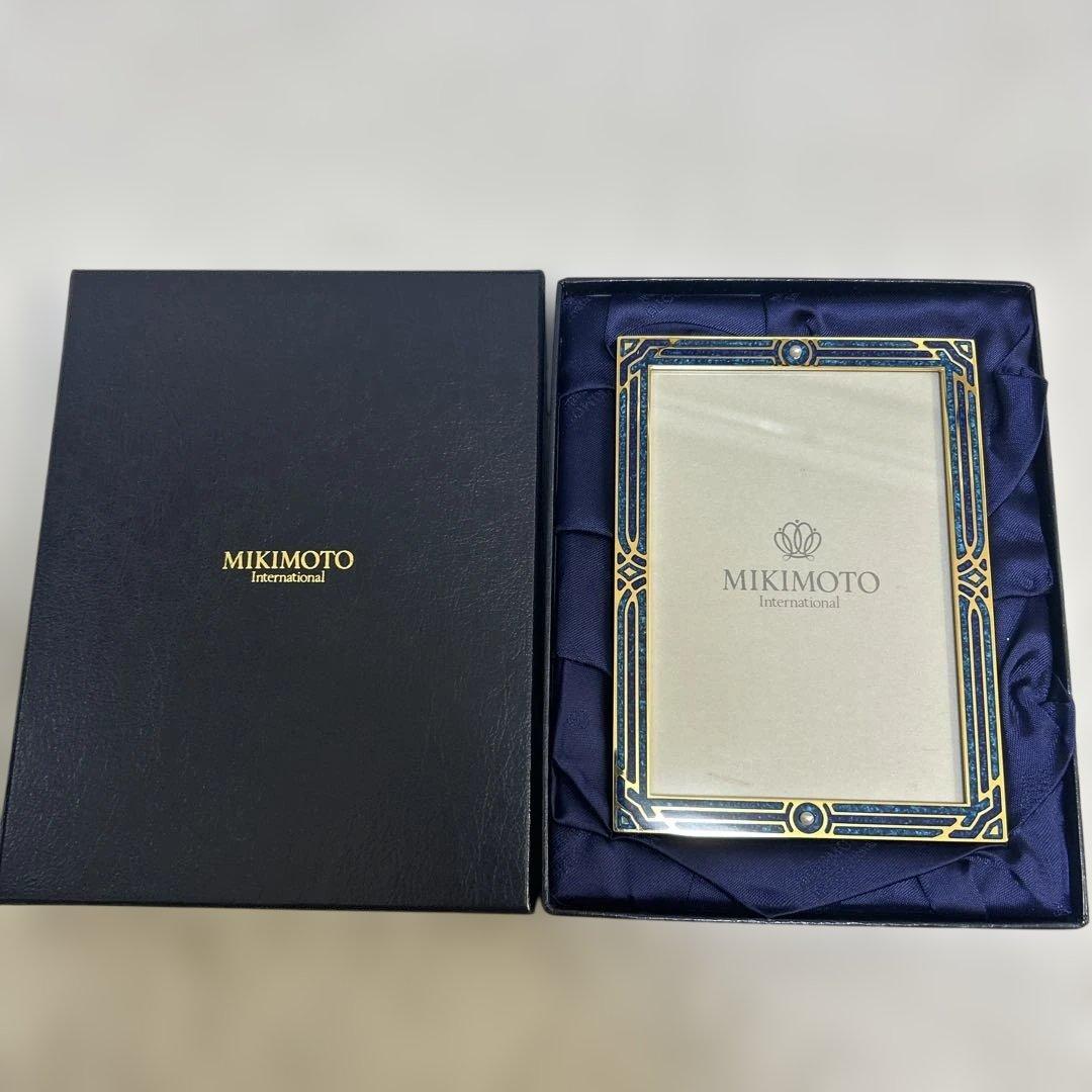 本日限定セール‼️希少✨MIKIMOTOフォトフレーム クリスタルラッカー パール