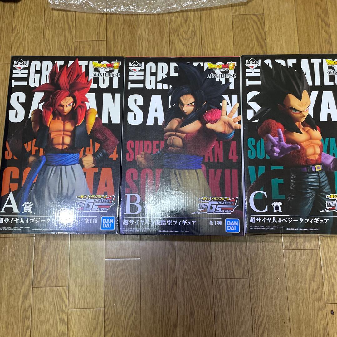 て*ら様 1番くじドラゴンボールグレイテイストサイヤン超サイヤ人4 フィギュアセ