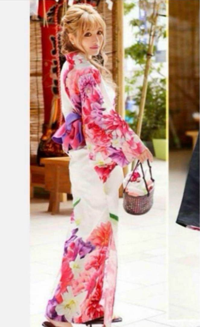 期間限定値下げ⭐️Rady フラワーブーケ 浴衣 ピンク花柄 姫ギャル