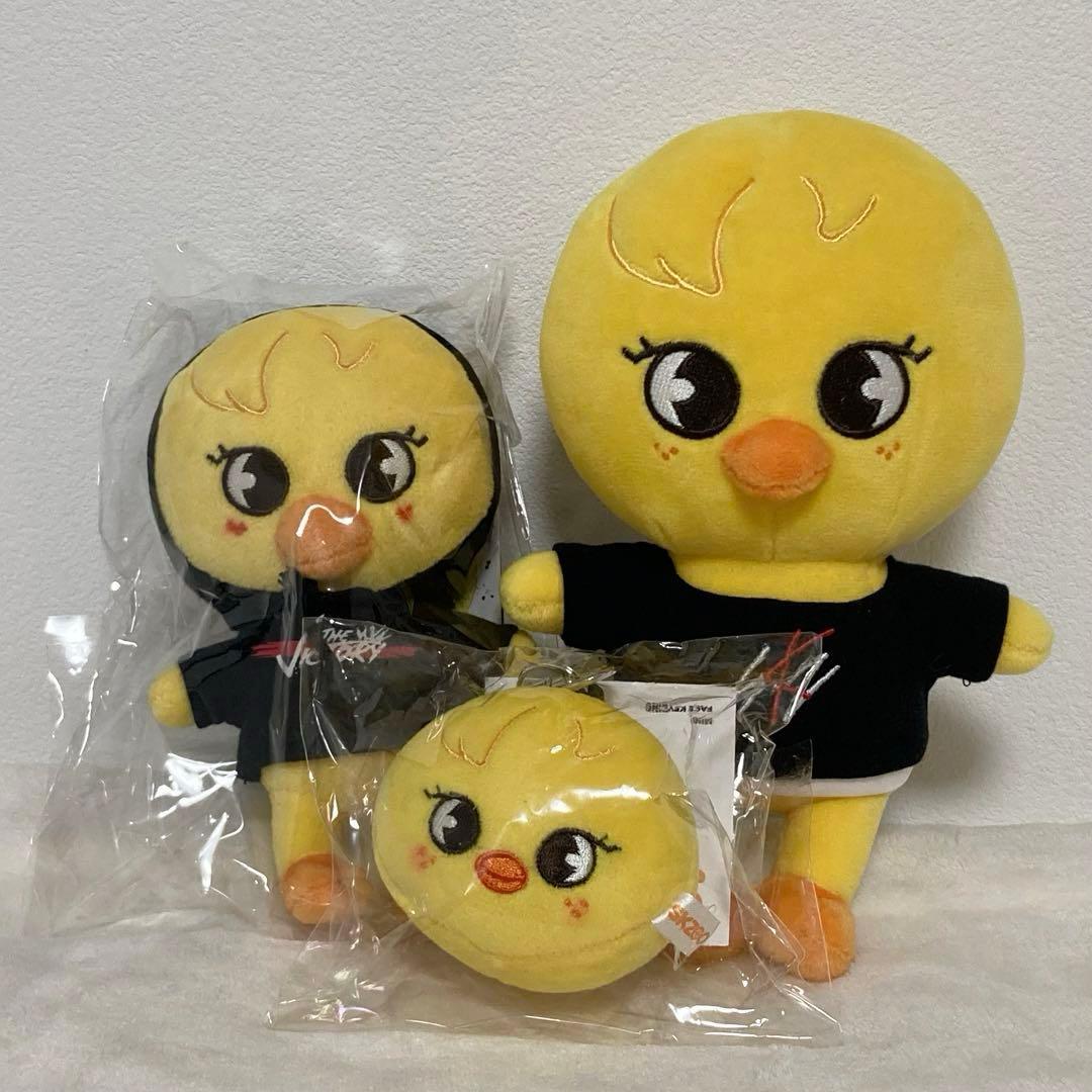 skzoo ポガリ ぬいぐるみ フェイスキーリング セット