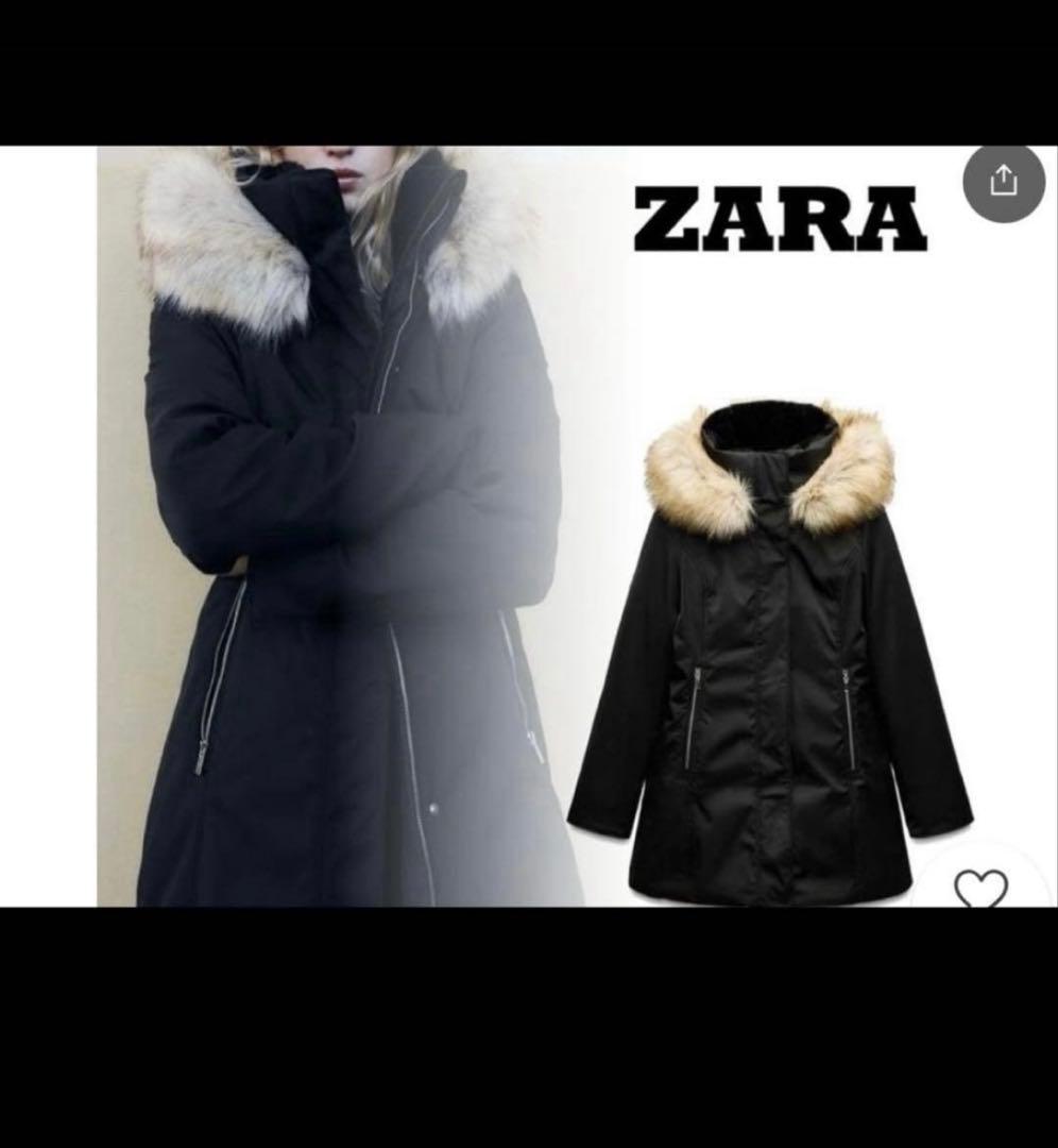 美品ZARAザラウォーター＆ウインドプロテクトアノラックコートジャケットアウター
