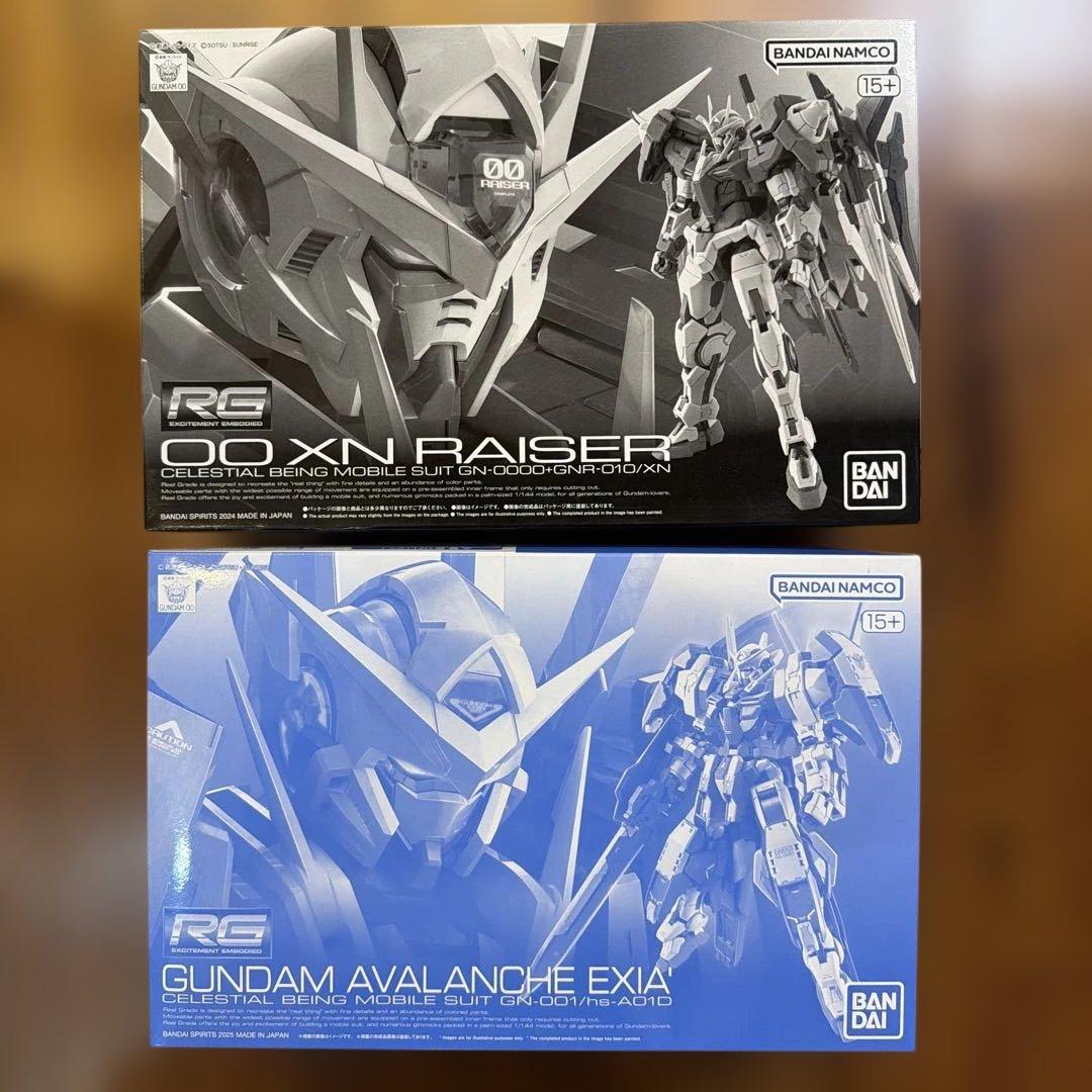 RG ダブルオーザンライザー＆アヴァランチェエクシア