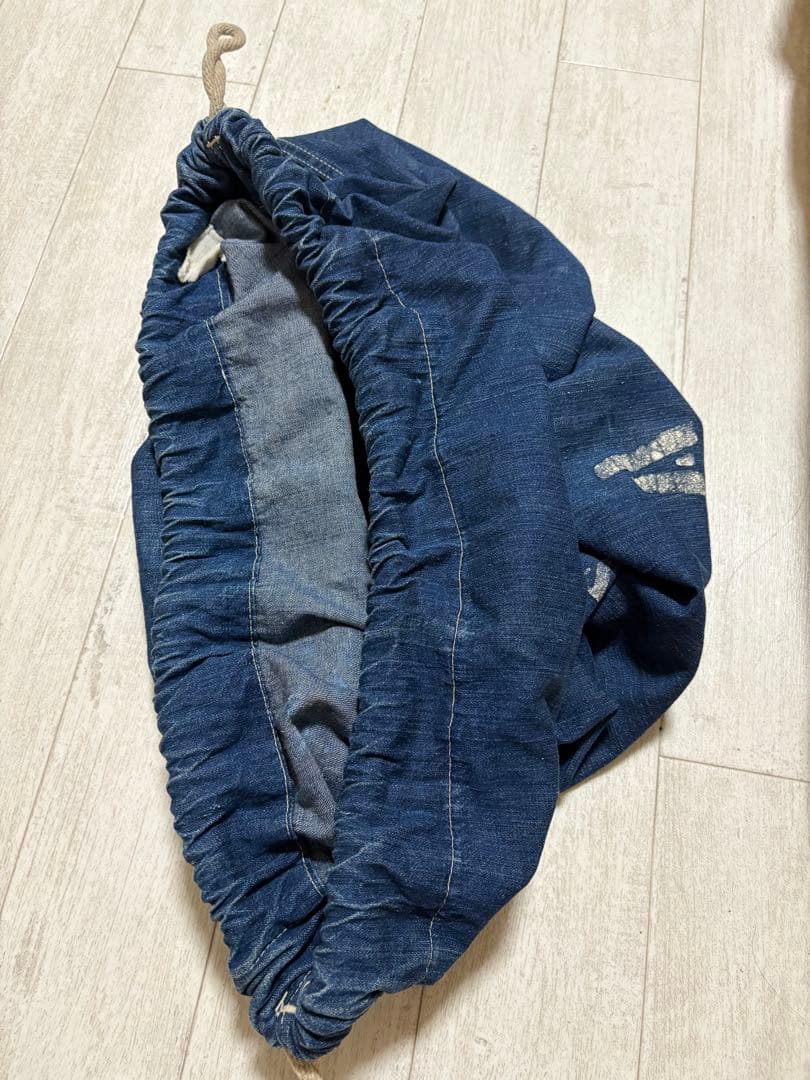 BONZE-61 【希少】40's～ デニムランドリーバッグ