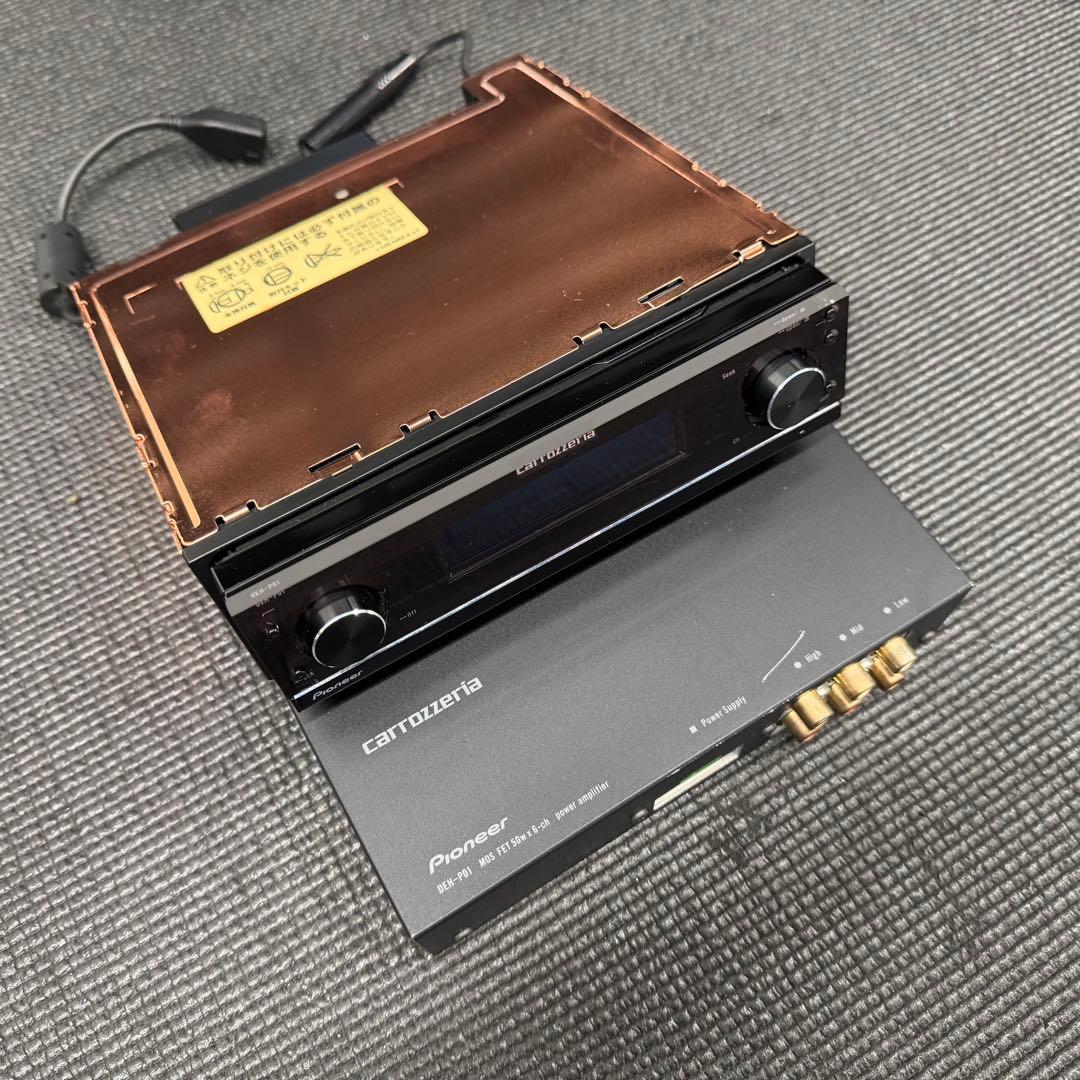 carrozzeria / DEH-P01 / 本体＆アンプ【中古品】