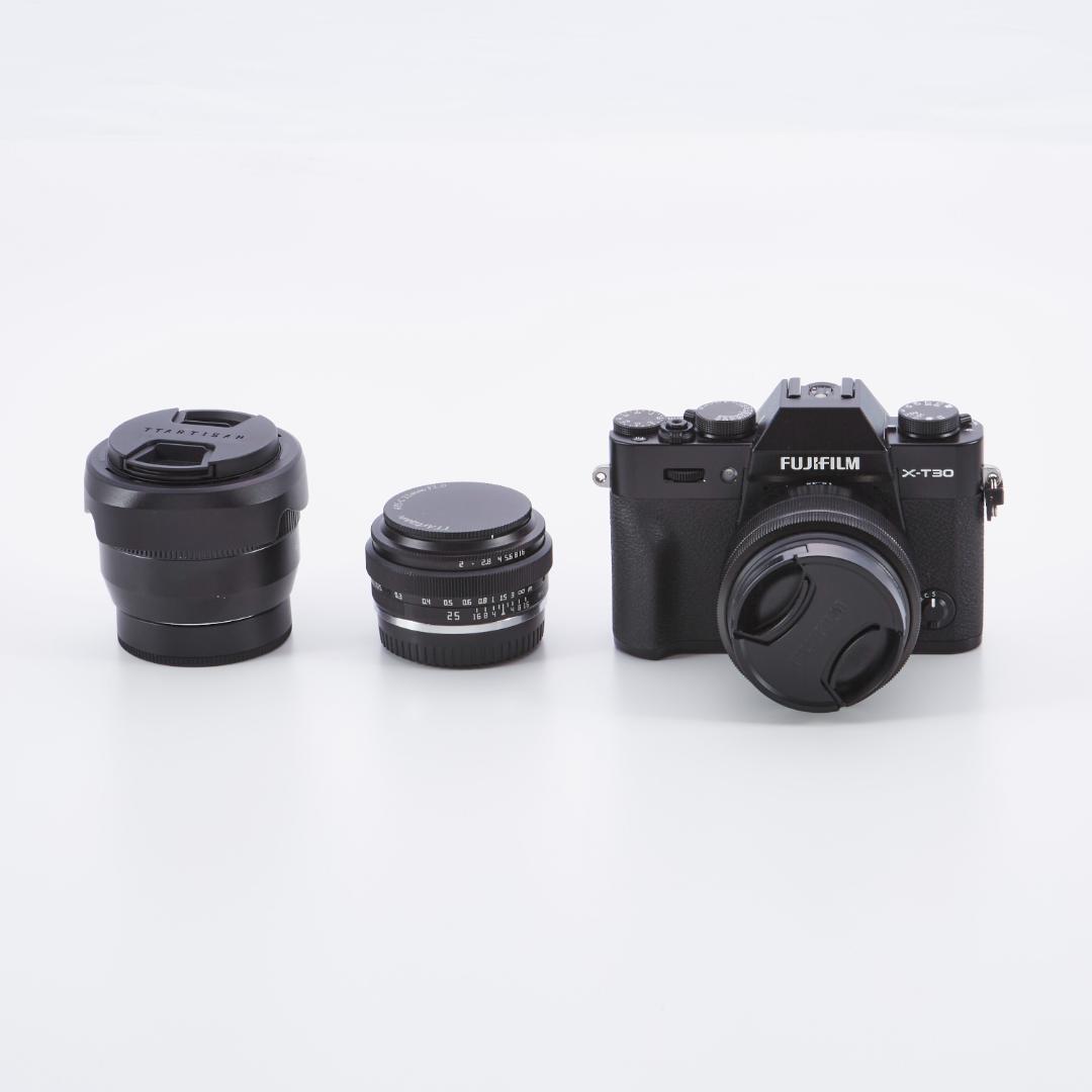 みーはみーは様用　FUJIFILM X-T30 純正ズーム＋単焦点2本