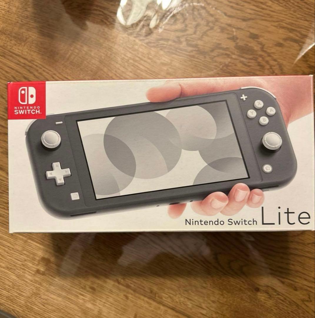 Nintendo Switch Lite グレー　画面フィルム付き