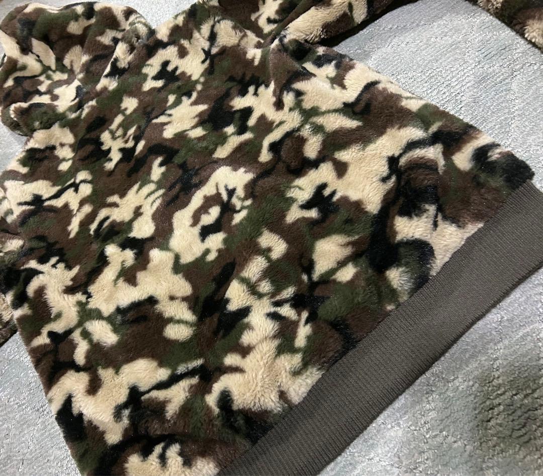 キスオンザグリーン 迷彩柄 セットアップ もこもこ レディース ゴルフ ウェア