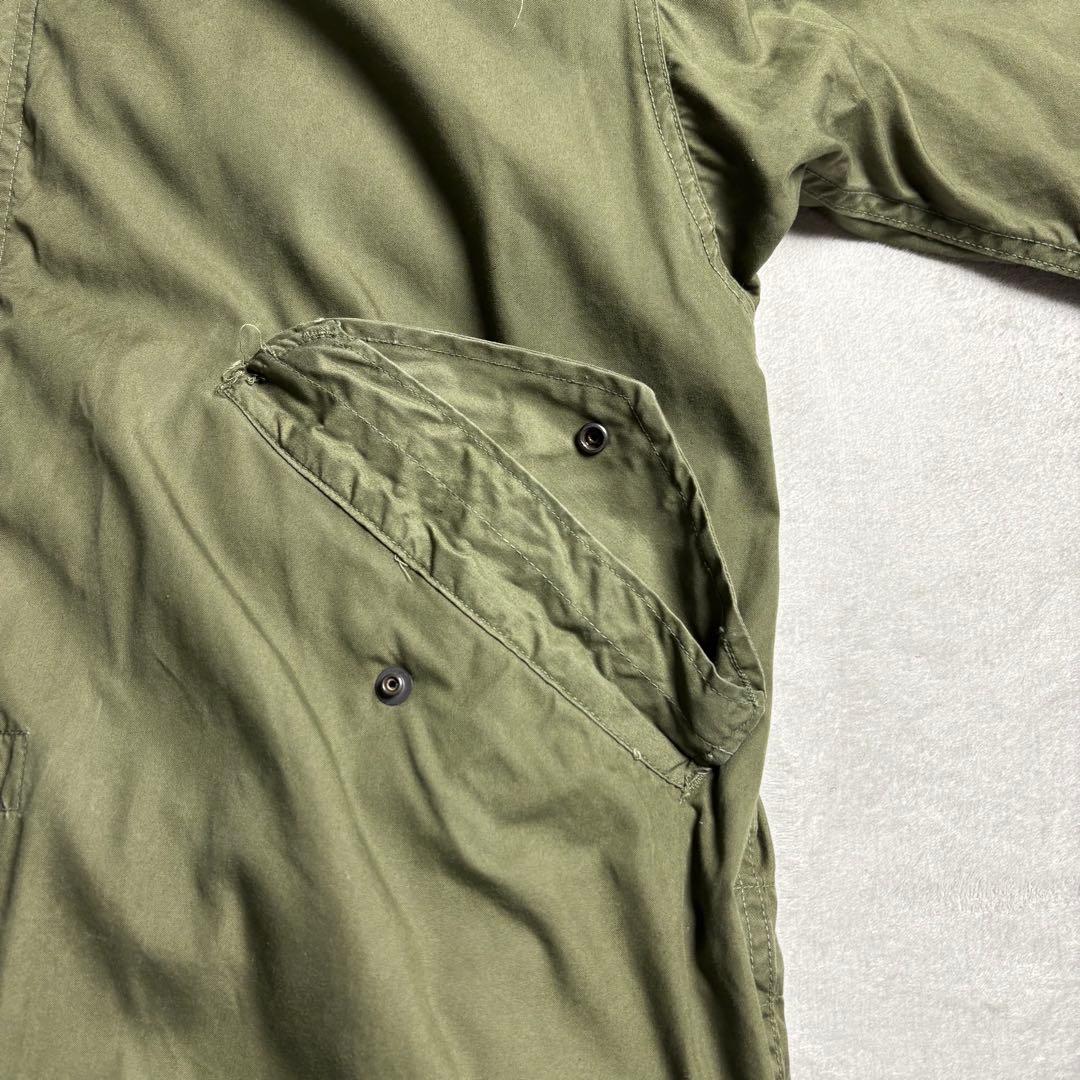 美品70s 実物　米軍　USARMY m65 フィッシュテールコート　フルセット