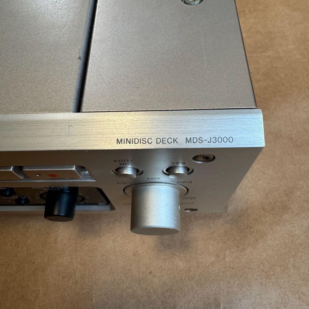 SONY/コンポ#5000シリーズ /ミニディスクデッキ/MDS-J3000