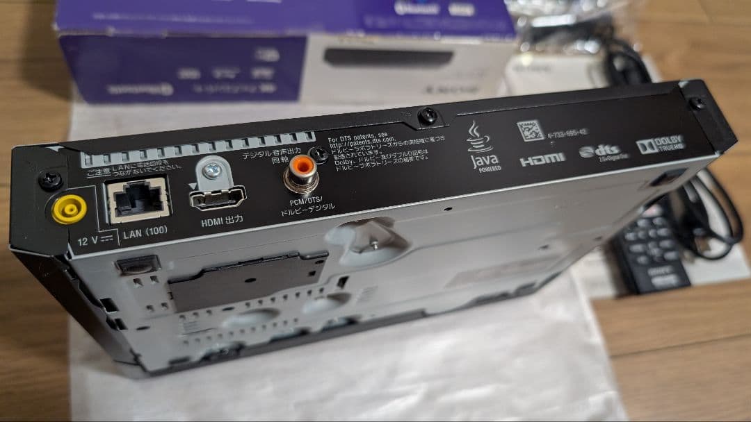 【美品】SONY 4K ブルーレイプレーヤー BDP-S6700