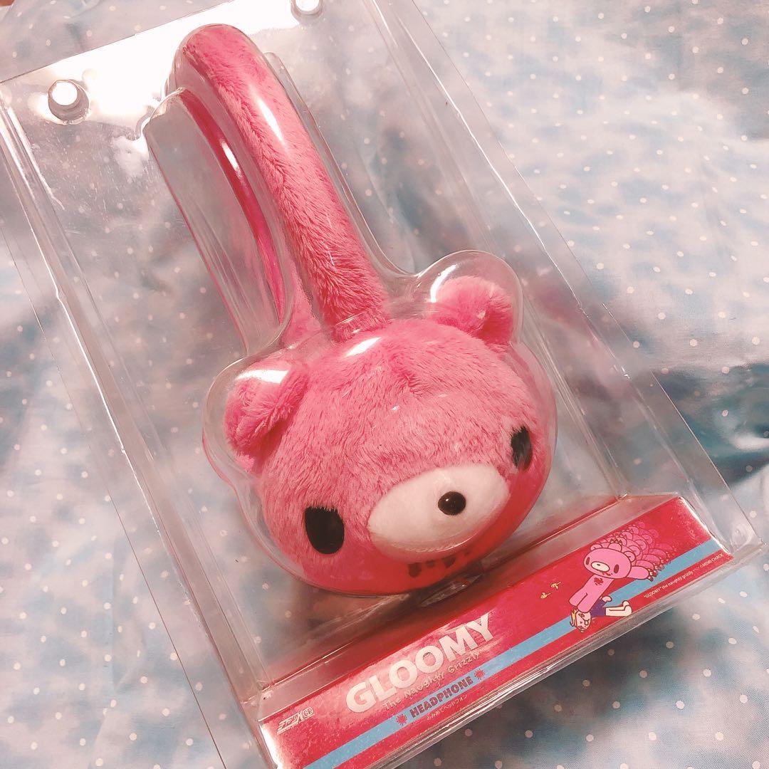 チャックスGP グルーミー ✩みみあて ヘッドフォン ピンク