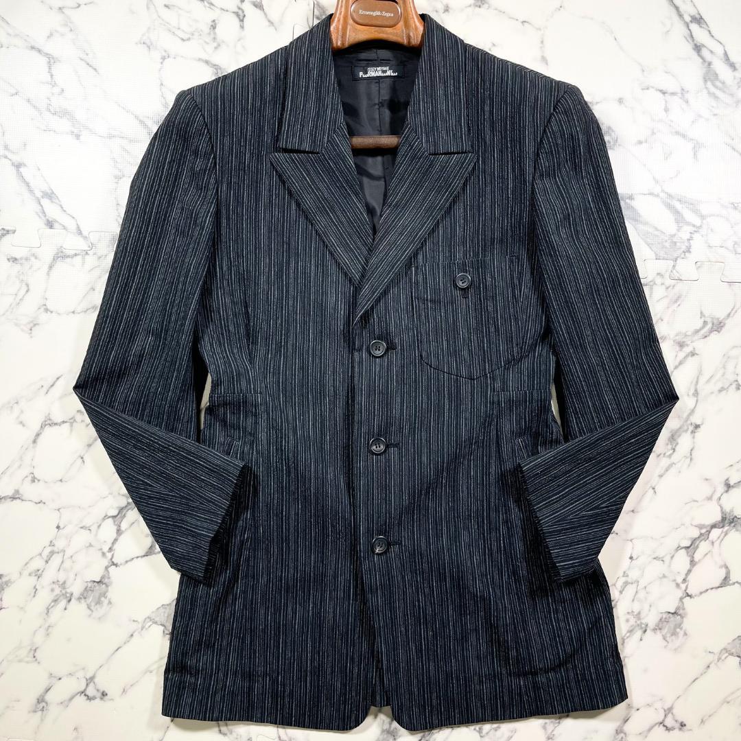 ✨極美品/96年製✨ISSEY MIYAKE プリーツ ジャケット ブラック M