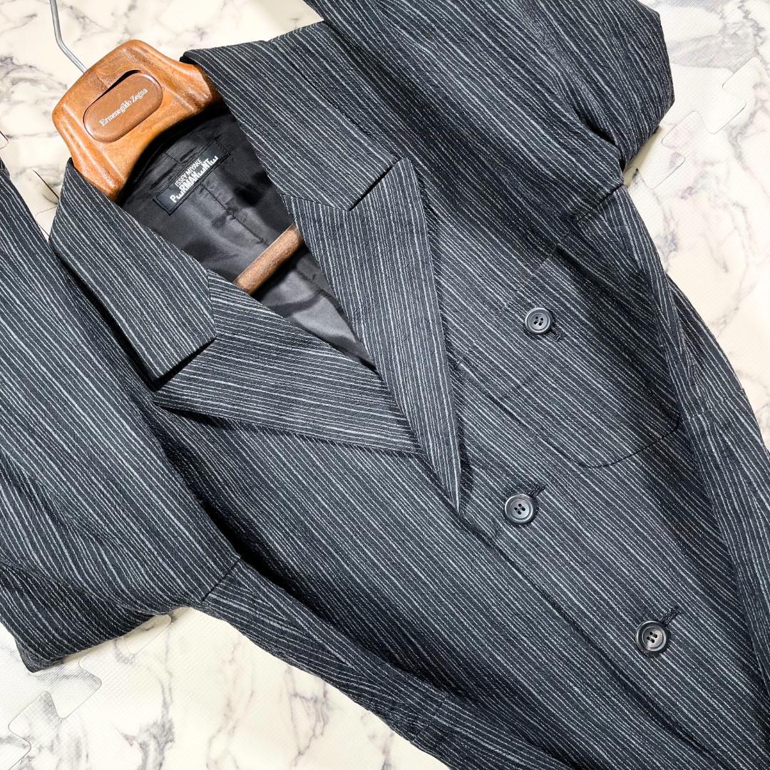 ✨極美品/96年製✨ISSEY MIYAKE プリーツ ジャケット ブラック M