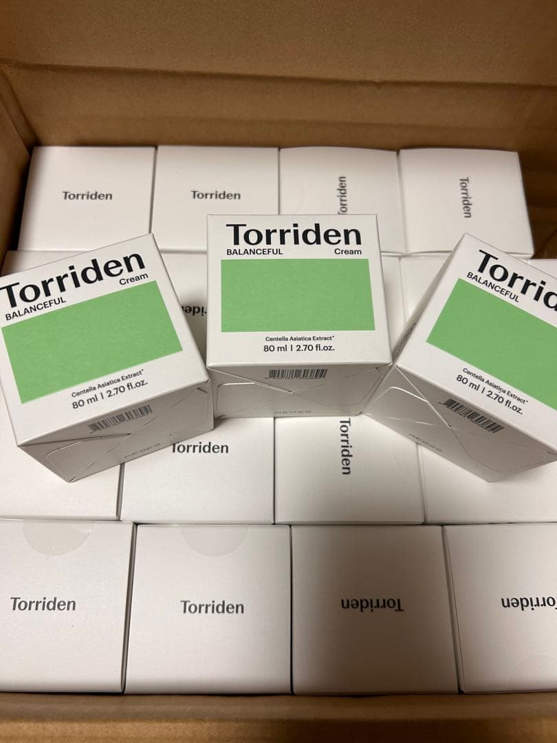 Torriden トリデン バランスフル シカ クリーム 80ml×20 個