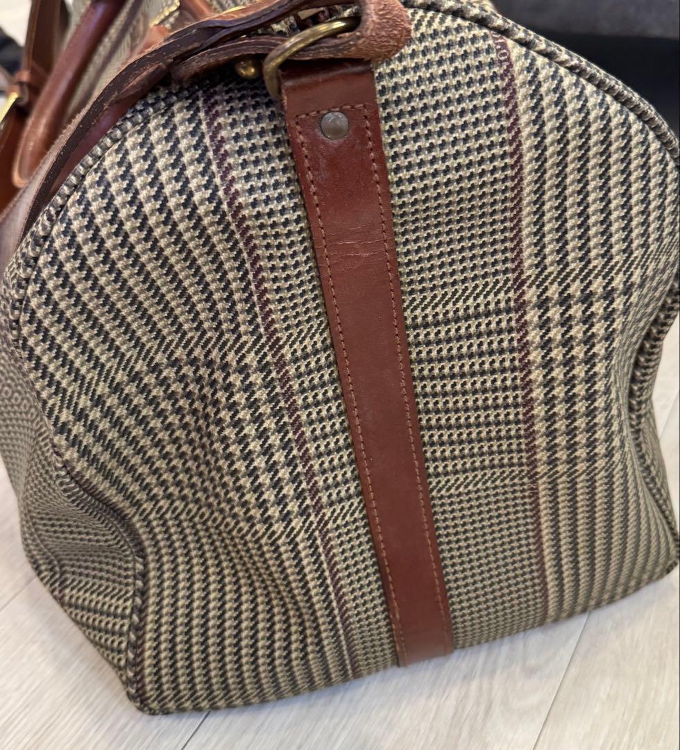 ⭐︎ポロ　ラルフローレン　2wayボストンバッグ　千鳥柄☆
