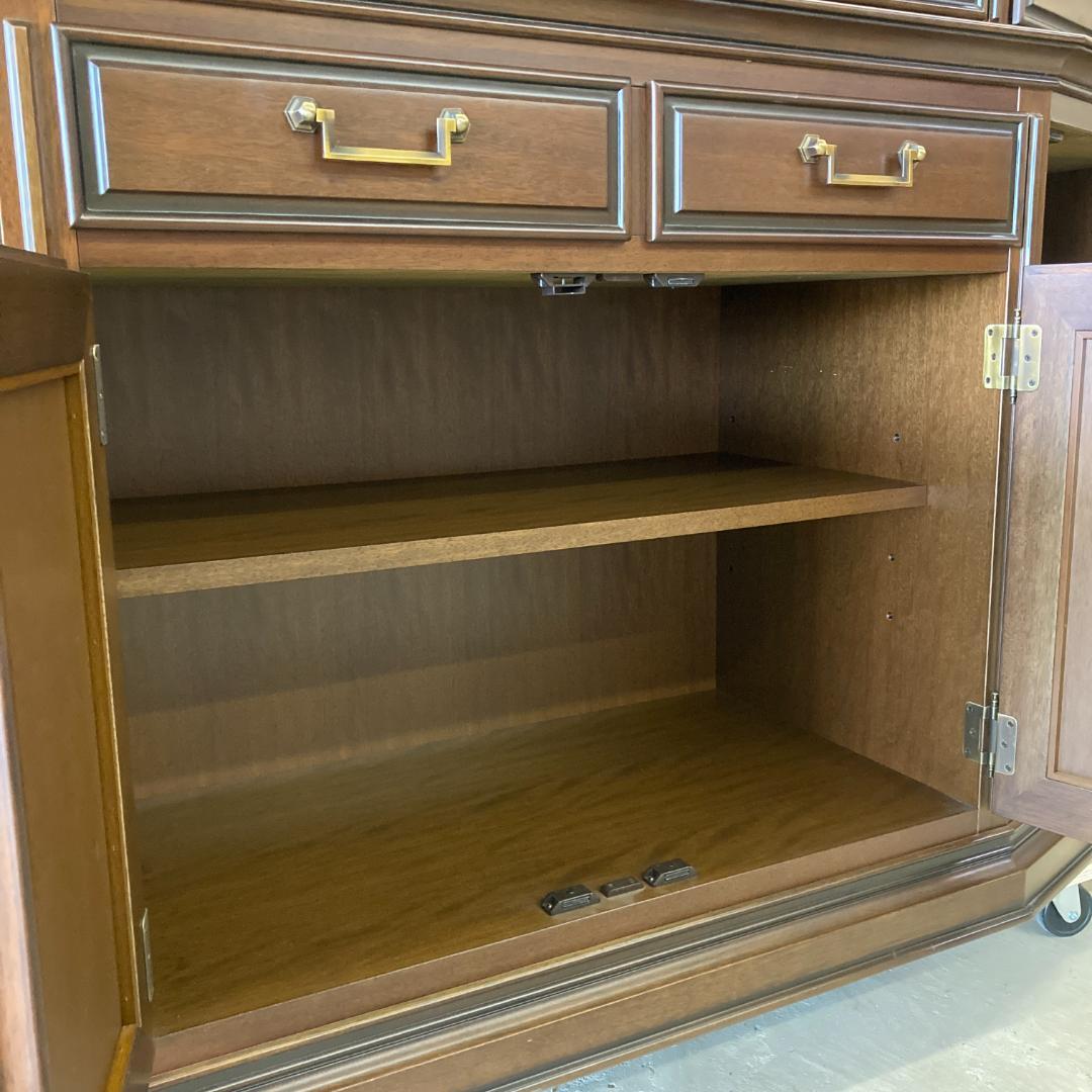 【マルニ】地中海ロイヤル　カップボード　飾り棚　リビングボード 食器棚