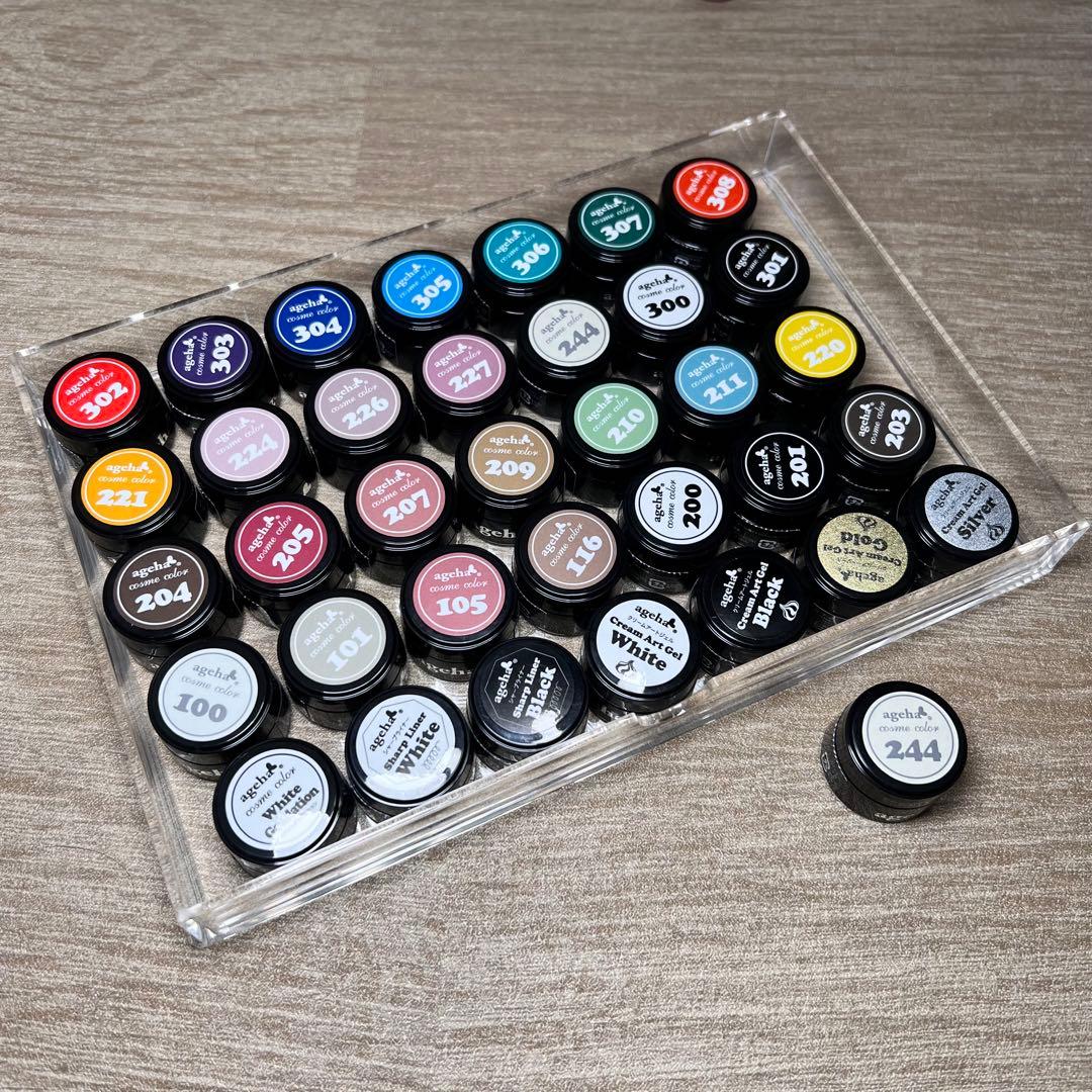 閉店セール【美品】アゲハ ageha カラージェル 36個セット