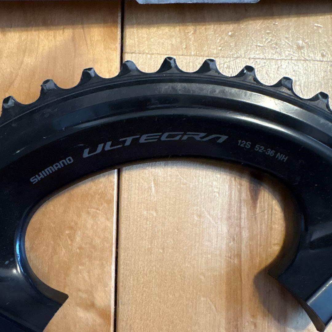 りすシマノアルテグラチェーンリング12S 52-36NH